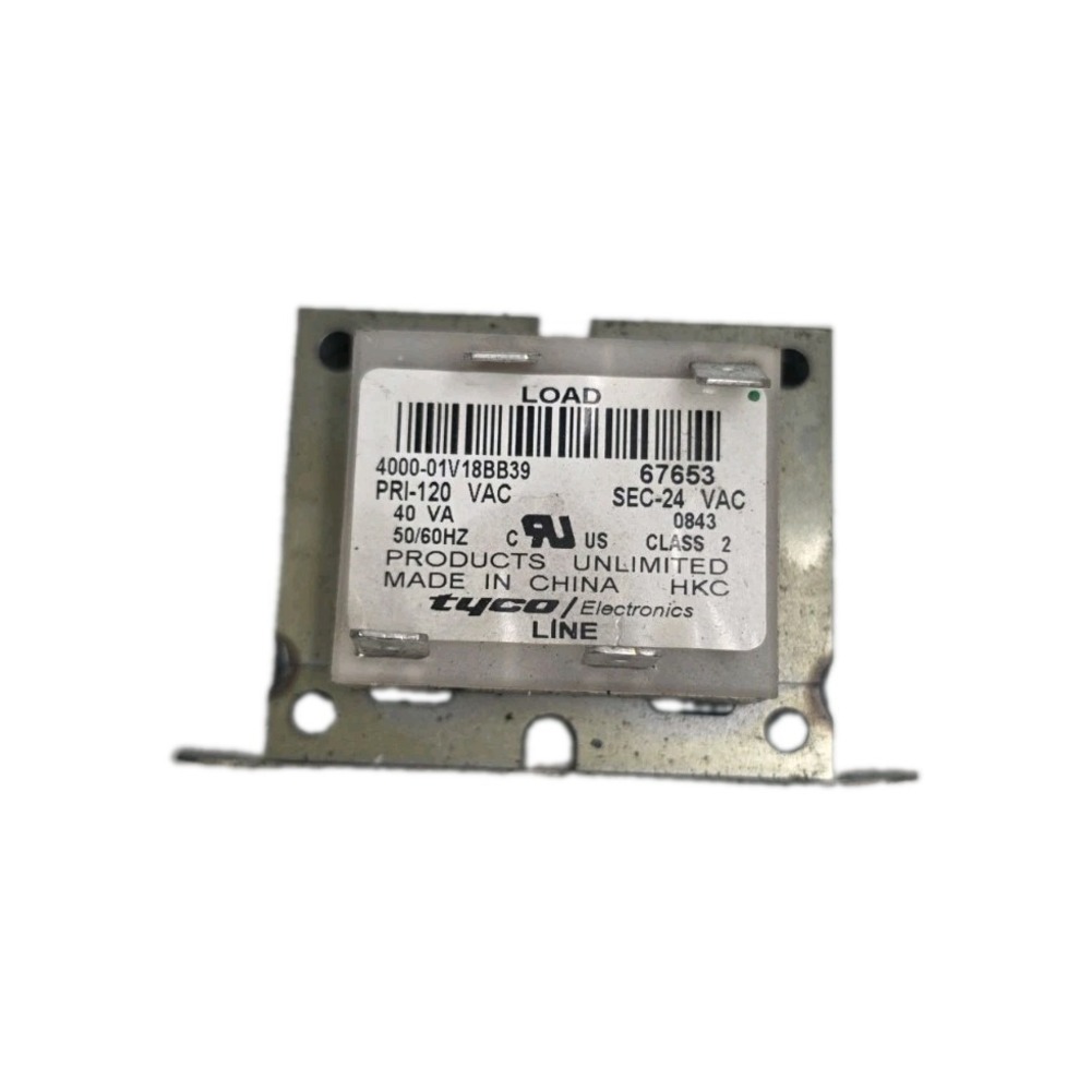 4000-01V18BB39 Transformer, 120VAC Primary, 24VAC